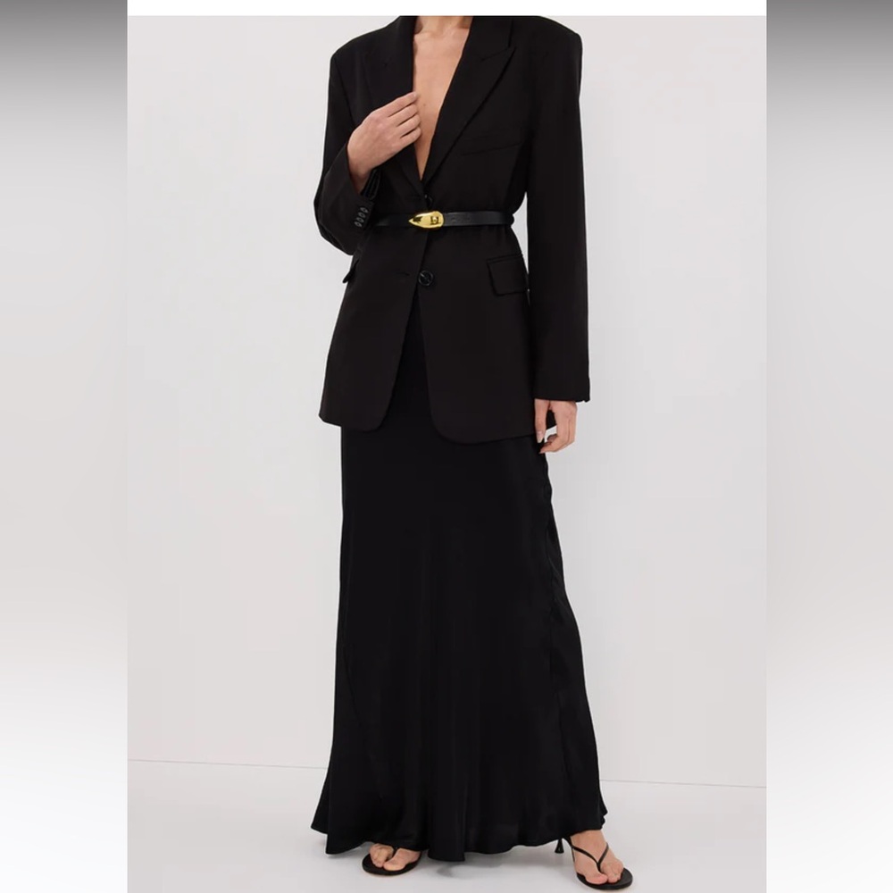 DISSH charlie satin maxi skirt Sz 4
